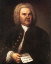 Ritratto di Bach di Gottlob Haußmann